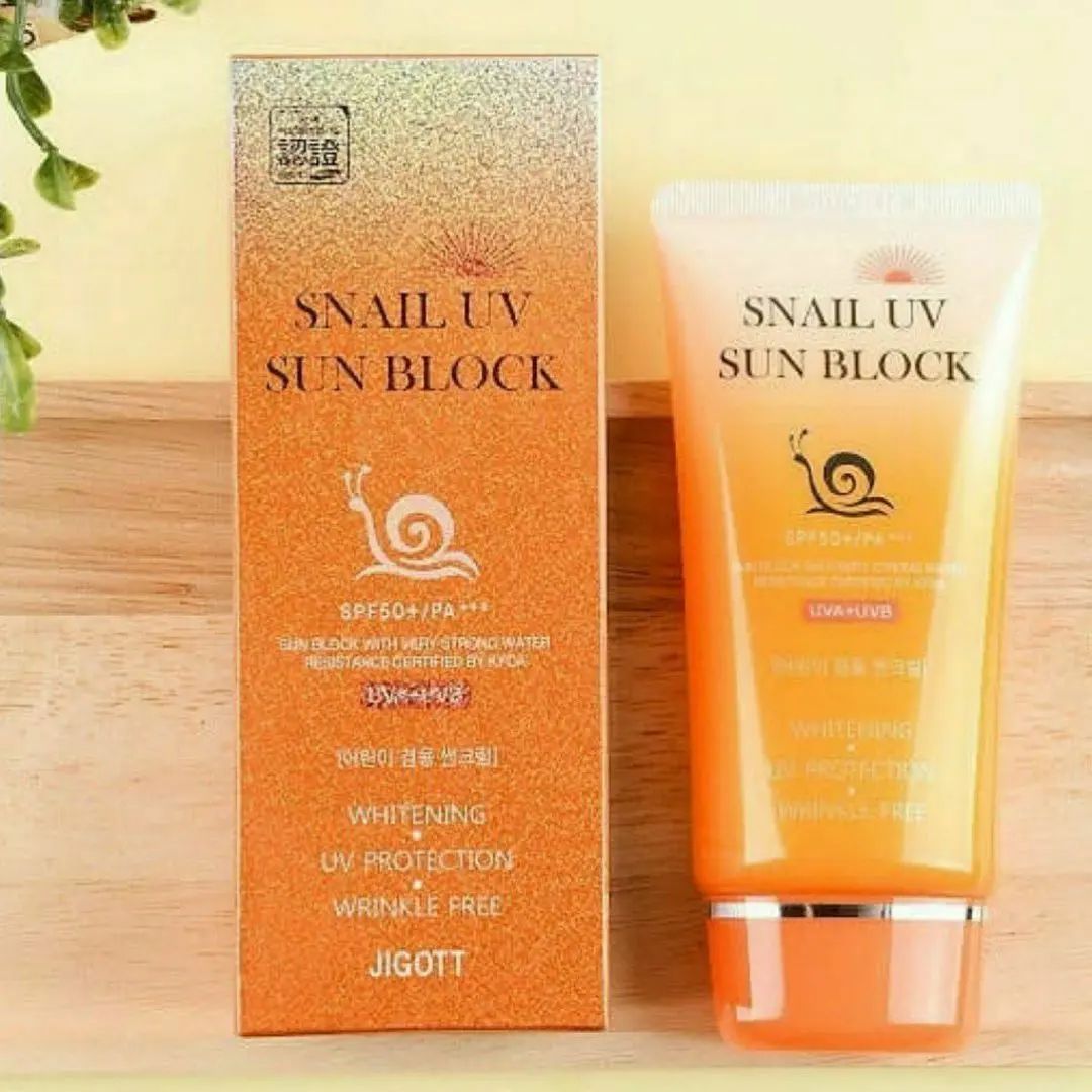 ضدآفتاب ژیگات jigot snail sun cream - Image 4