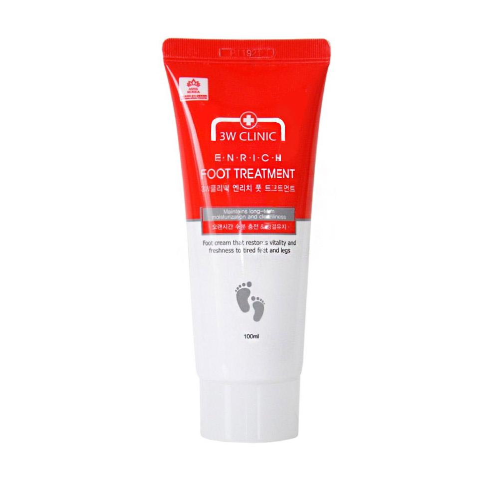 3W Clinic Foot Treatment Cream (100ml) کرم مراقبتی پا