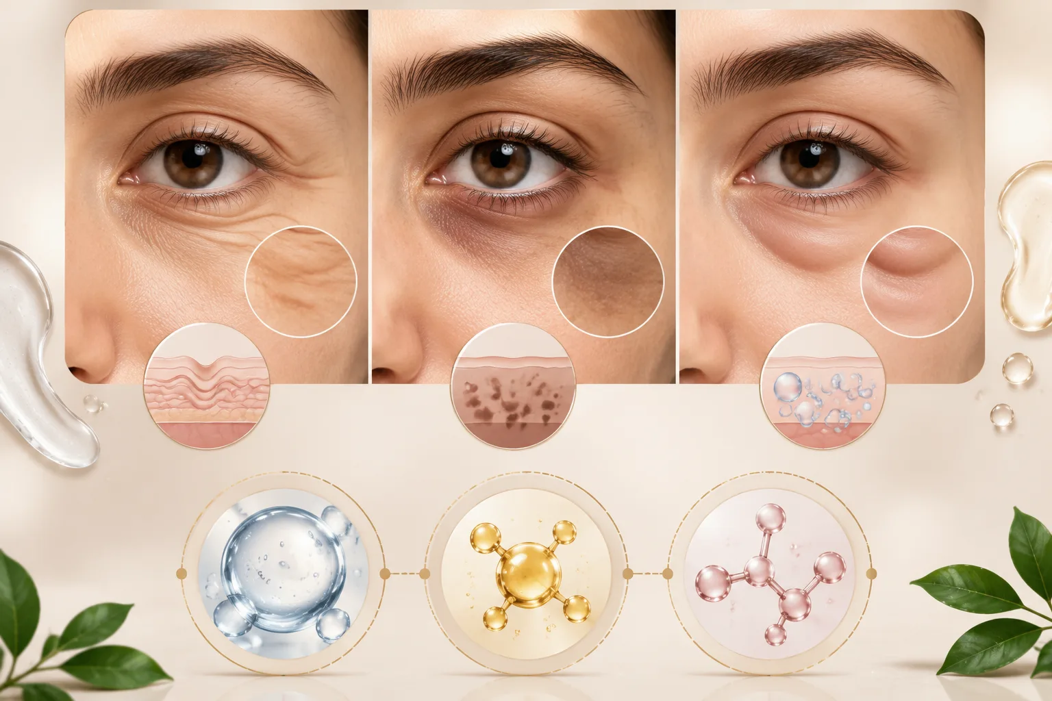 مقایسه مشکلات دور چشم و مراقبت صحیح