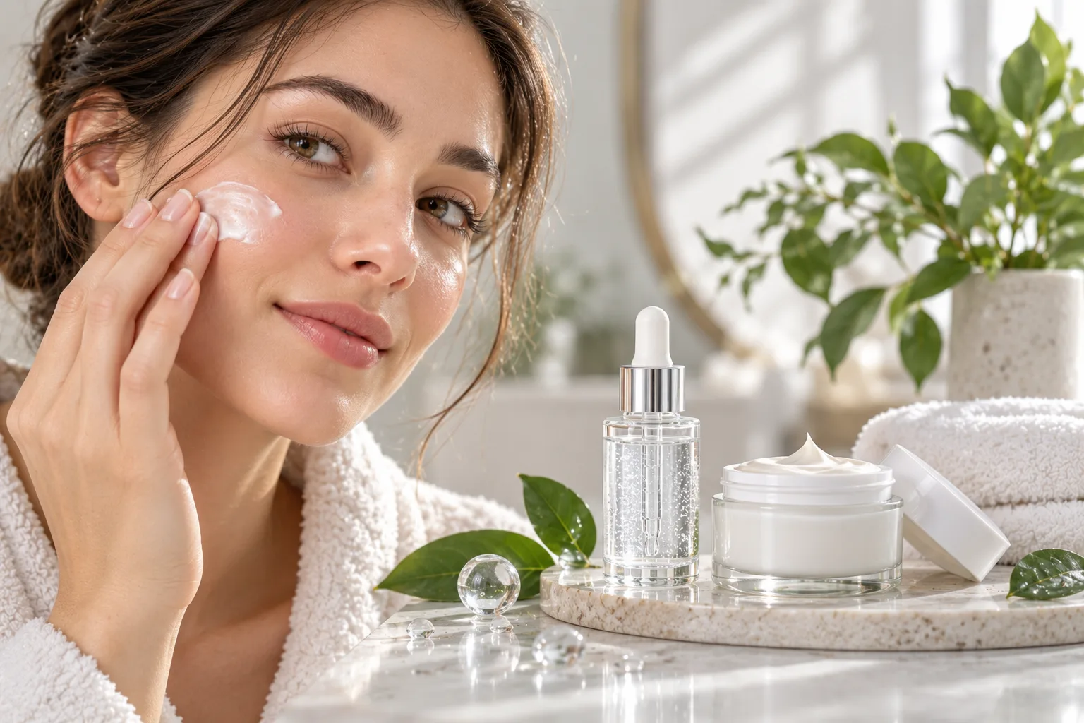 آبرسانی و مرطوب‌کنندگی پوست خشک