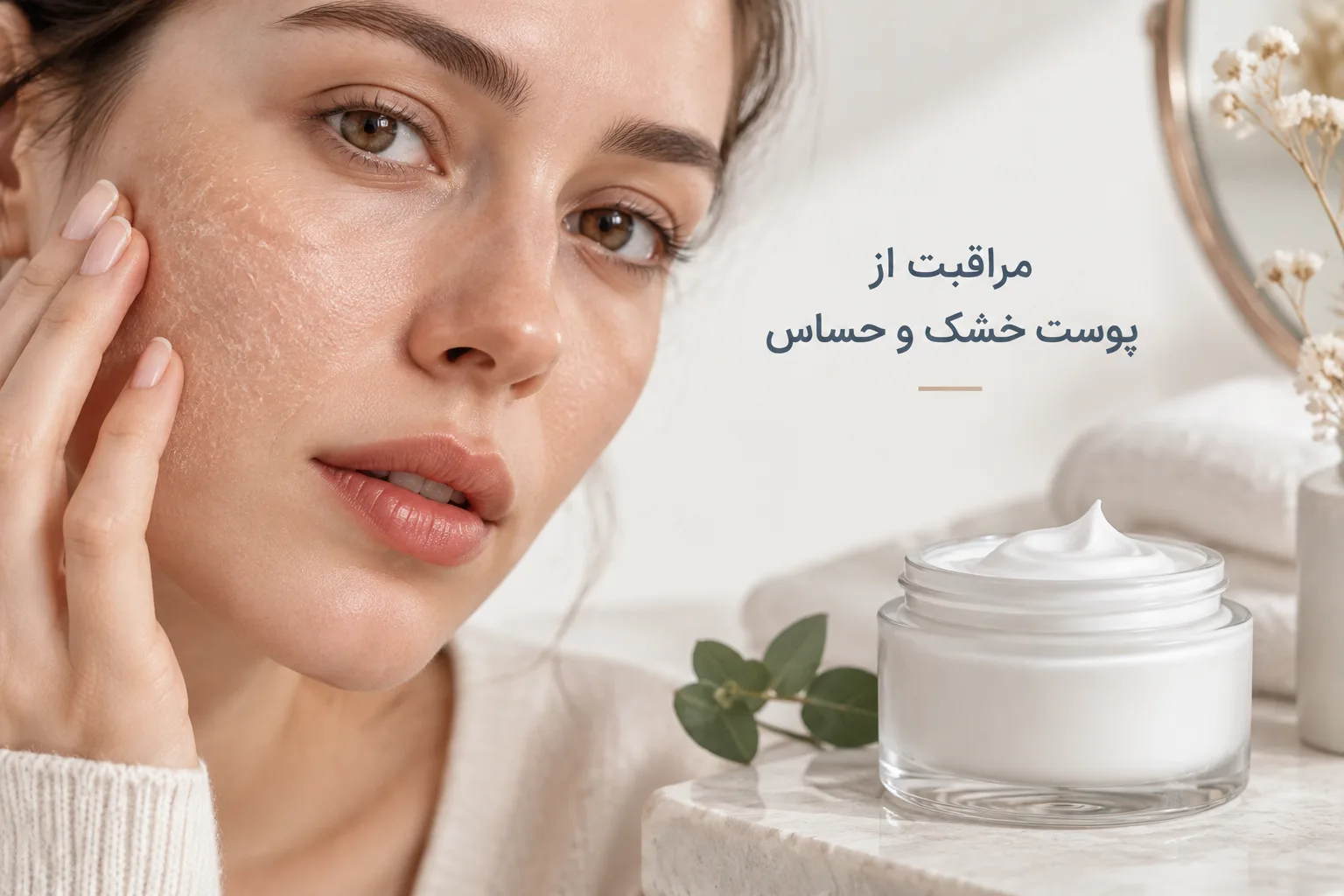 انتخاب مرطوب کننده برای پوست خشک و حساس