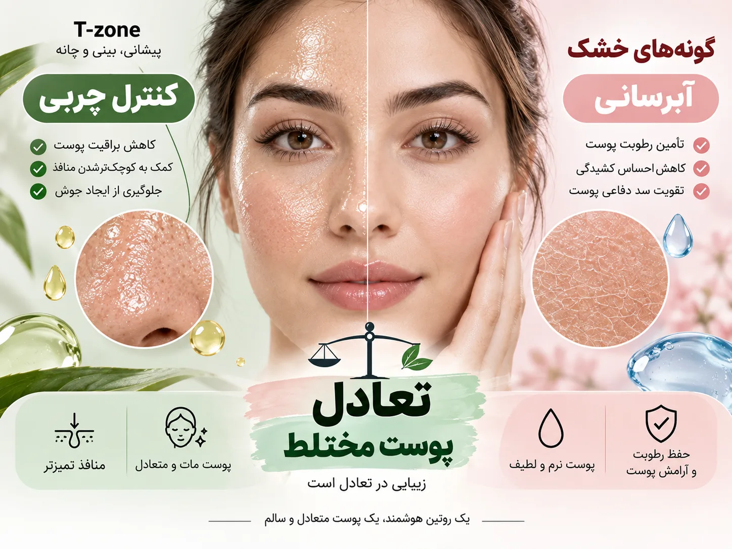 مراقبت همزمان از چربی و خشکی