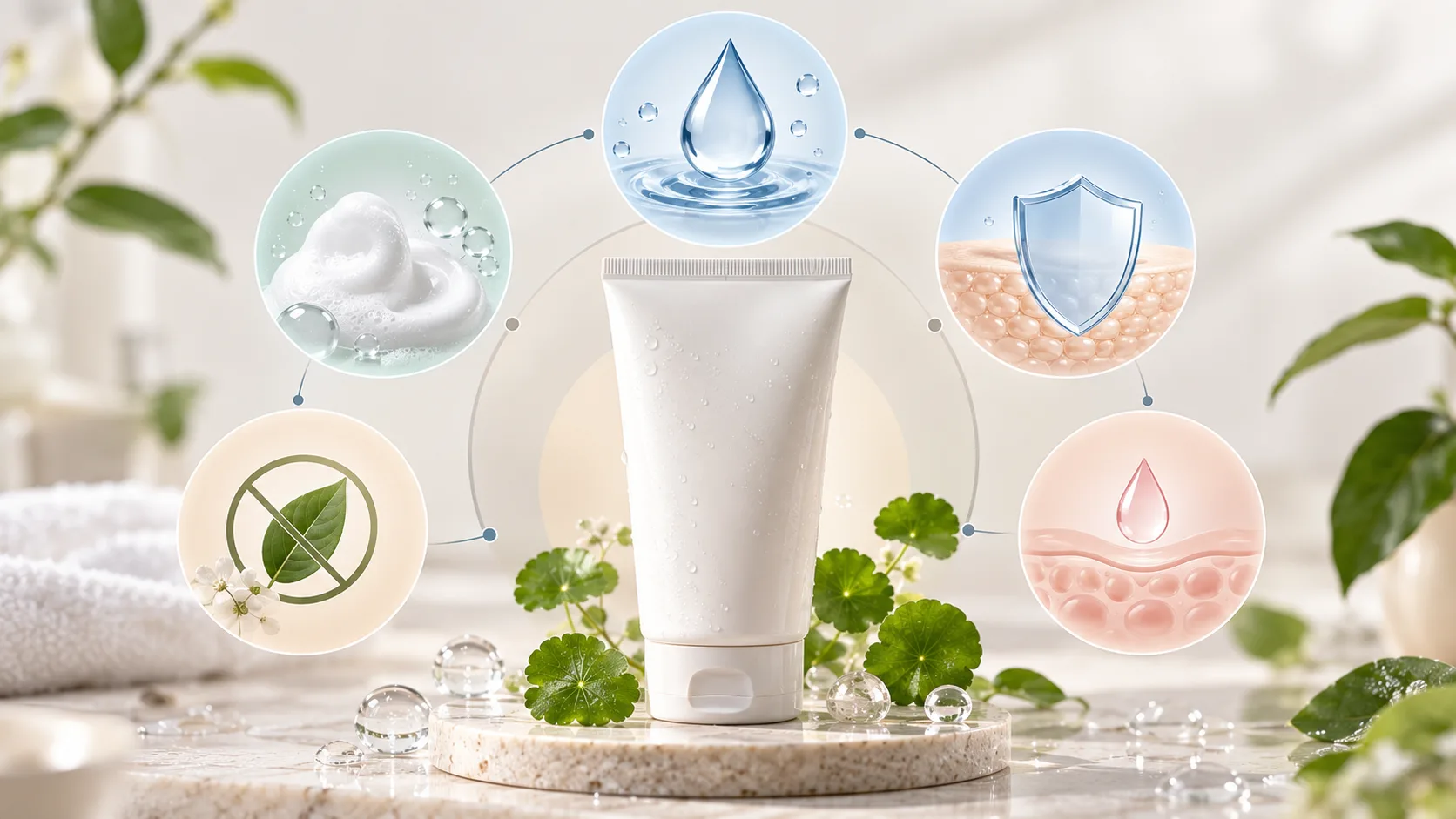 خرید شوینده مناسب پوست خشک و حساس از میچا شاپ