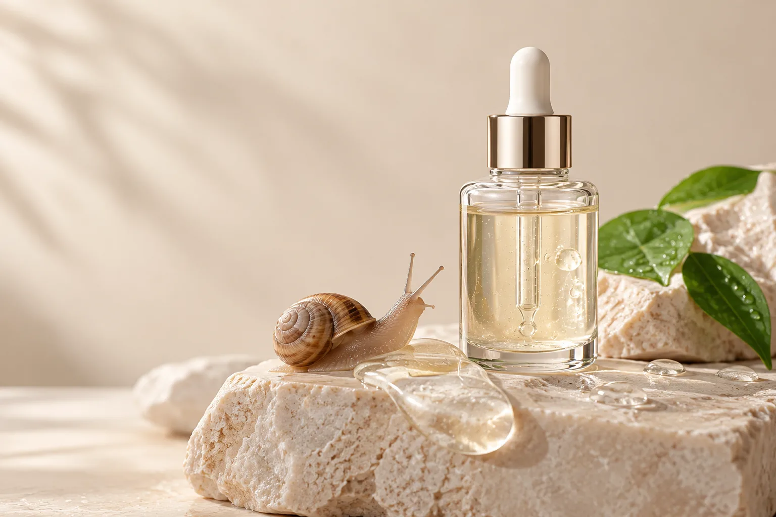 مقایسه تصویری آمپول، اسنس و سرم حلزون کرهای